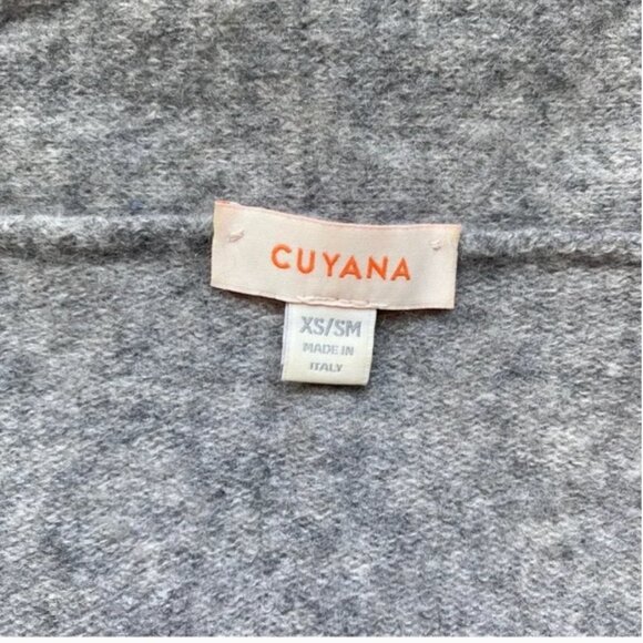 Cuyana Cashmere Open Front Cardigan in Gray Size XS/S - Picture 5 of 5